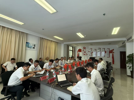 筑牢安全防線 沖刺百日攻堅 | 寶盈建設8月生產、安全、質量管理總結會議圓滿召開!